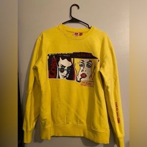 Coca Cola by Staple yellow sweatshirt